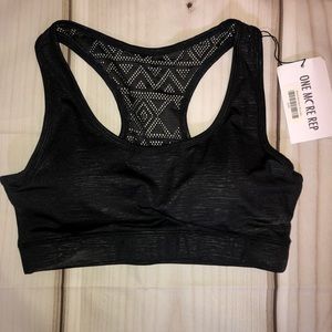 Black Bomber Bra